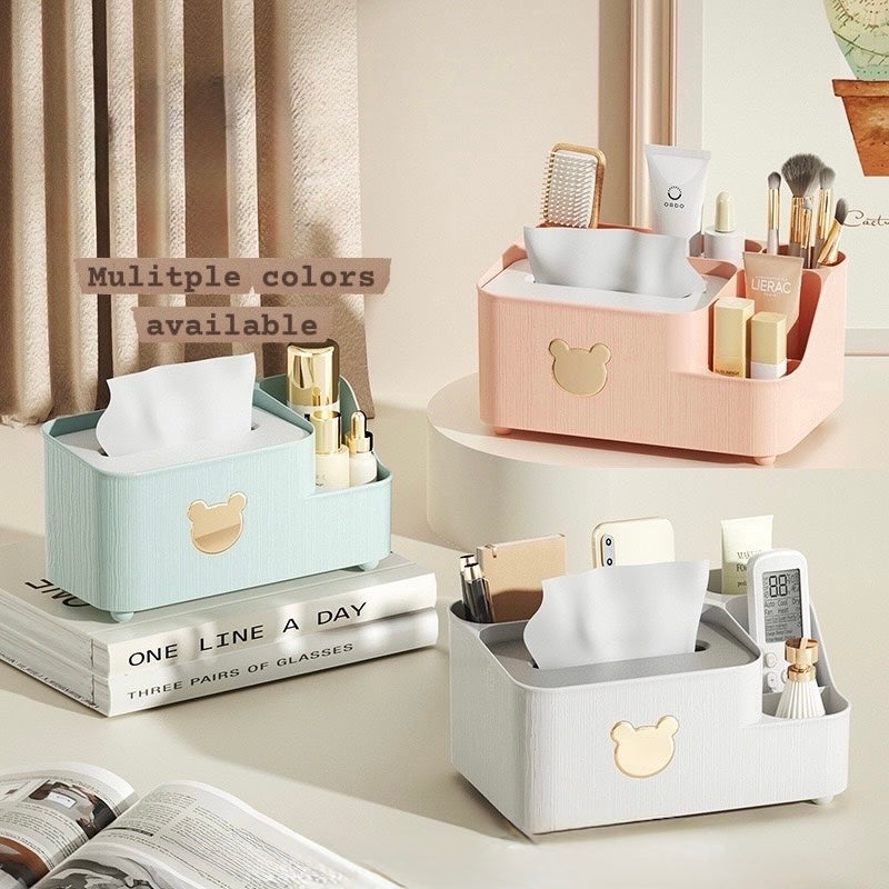 Paper box living room plastic creative tissue box desktop storage box