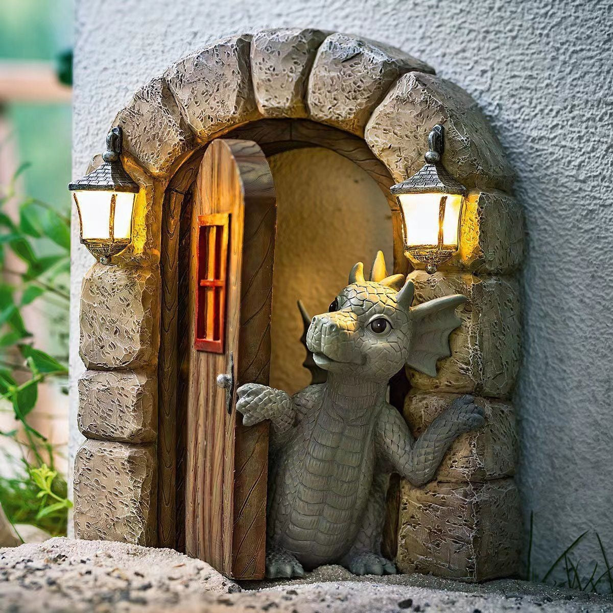 Exquisite little dragon statue cute ornaments home decoration