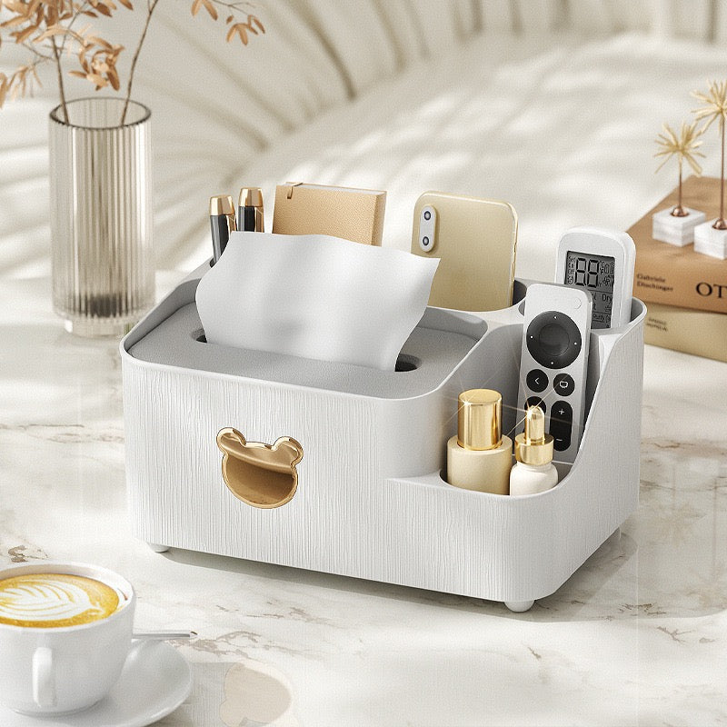 Paper box living room plastic creative tissue box desktop storage box