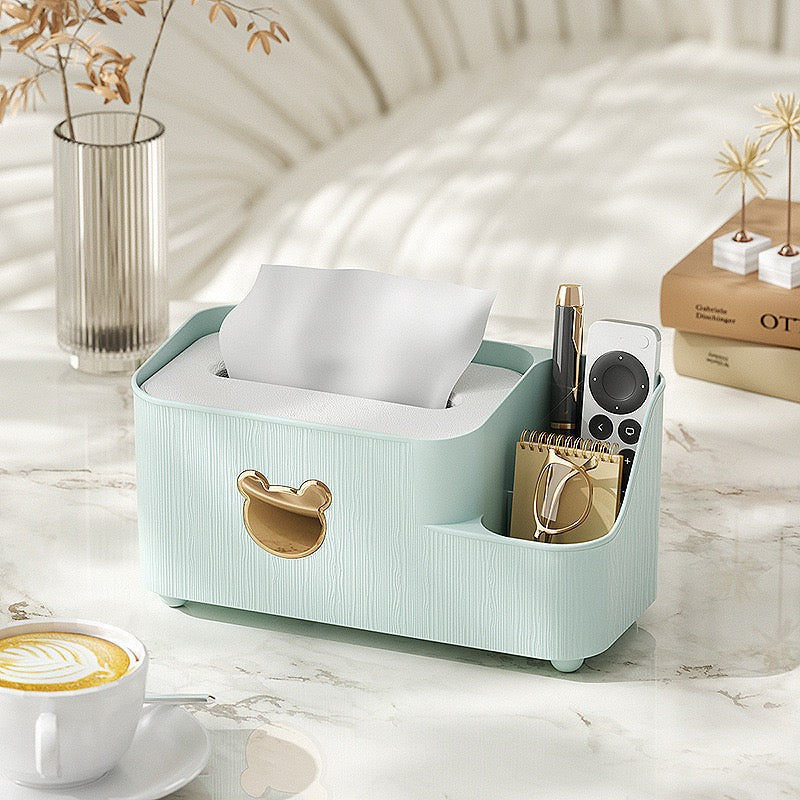 Paper box living room plastic creative tissue box desktop storage box