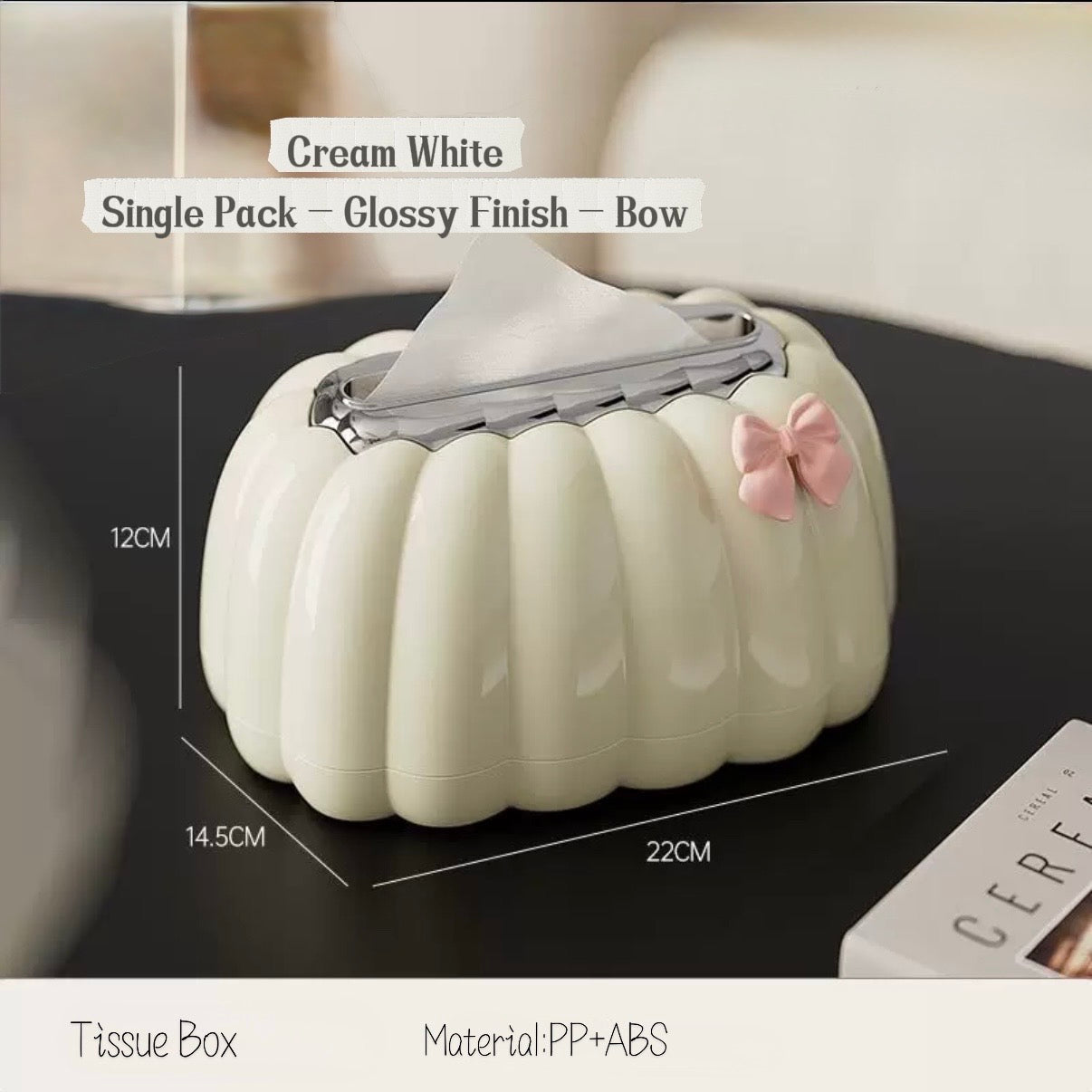 Pumpkin Spring Tissue Box