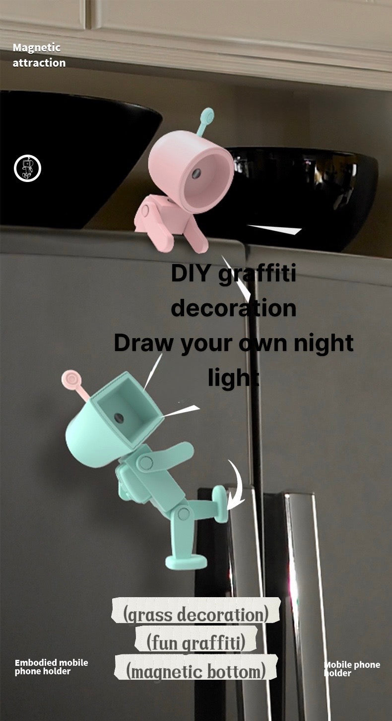 Astronaut magnetic night light LED
