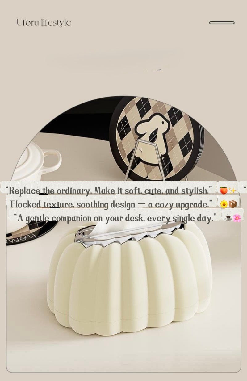 Pumpkin Spring Tissue Box