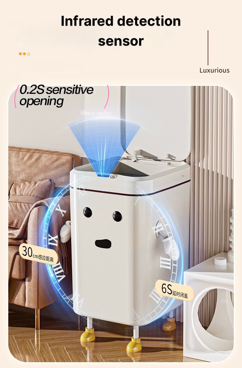 Smart sensor trash can new style home