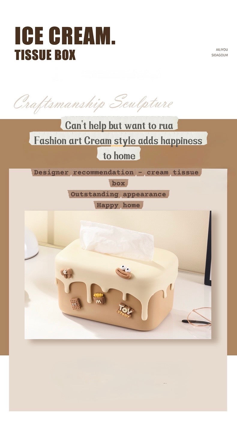 Dopamine tissue box household high-end box