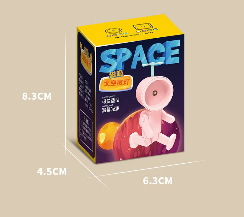 Astronaut magnetic night light LED